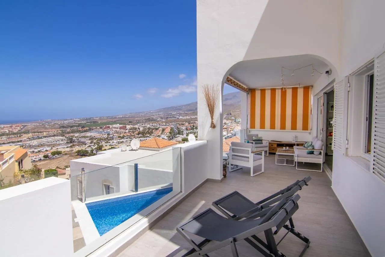 Mirador Balcon Del Atlantico Y Piscina Privada Villa Costa Adeje  Holiday home